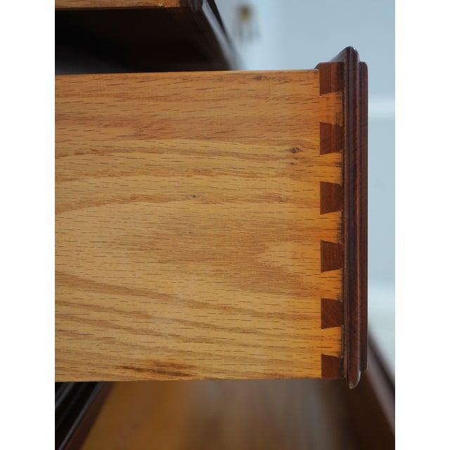 Henkel Harris Henkel Harris Cherry Rafferty High Chest For Sale - Image 4 of 15