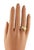 Metal Horse Head Ring Ruby Eyes 18k Yellow Gold Size 5.5 For Sale - Image 7 of 7