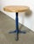 Blue Vintage Industrial Workshop Stool, 1960s For Sale - Image 8 of 13