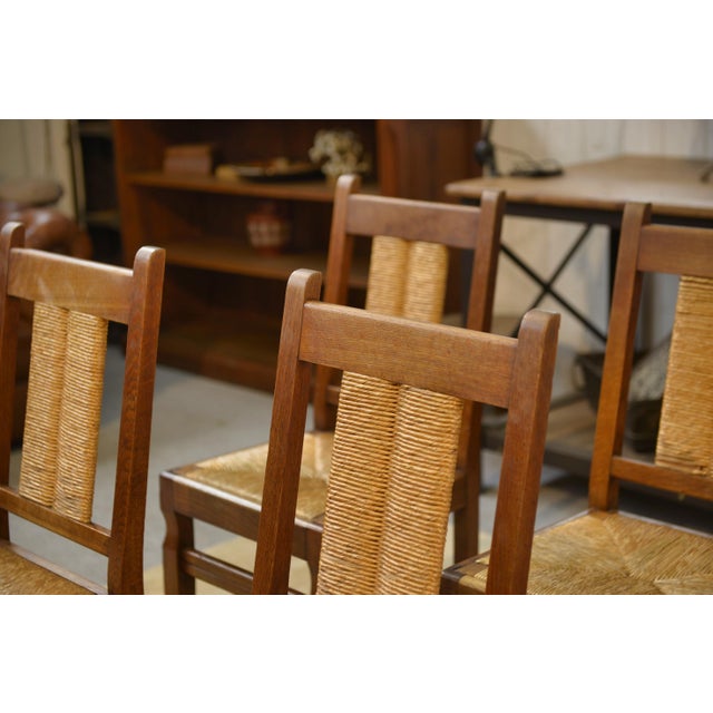 Vintage Brutalist Chairs, 1950s, Set of 6 For Sale - Image 13 of 14
