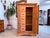 Original antique Baroque bread cupboard made of solid/softwood. Dimensions: Height x Width x Depth 172 x 110 x 40 cm. For...