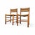Vintage French Pine Dining Chairs, 1950s, Set of 2 For Sale - Image 16 of 18