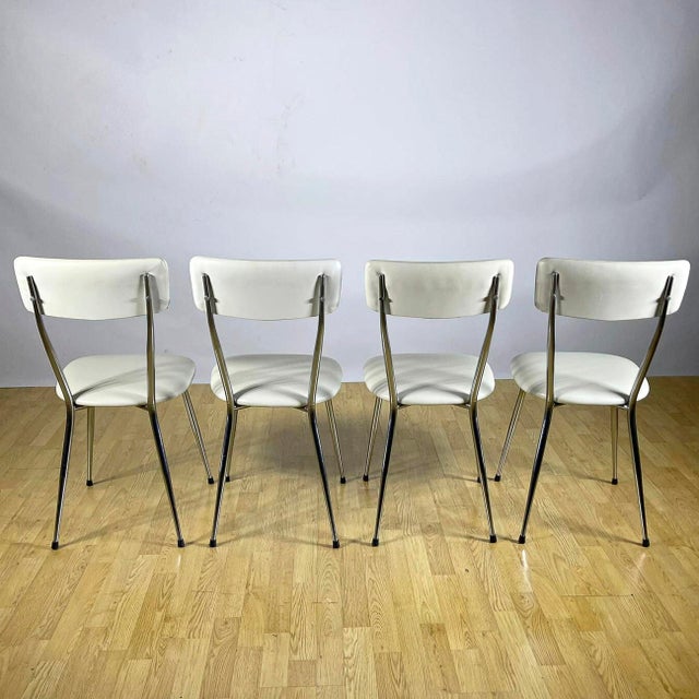 Mid-Century Style Dining Chairs, Set of 4 For Sale - Image 18 of 18