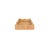 Worlds Away Matthew Izzo Home Wavey Small Scallop Edged Rectangle Rattan Tray For Sale - Image 4 of 7