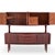 Brown Hos Wulff Mid Century Danish Teak Tambour Door Credenza and Hutch For Sale - Image 8 of 9