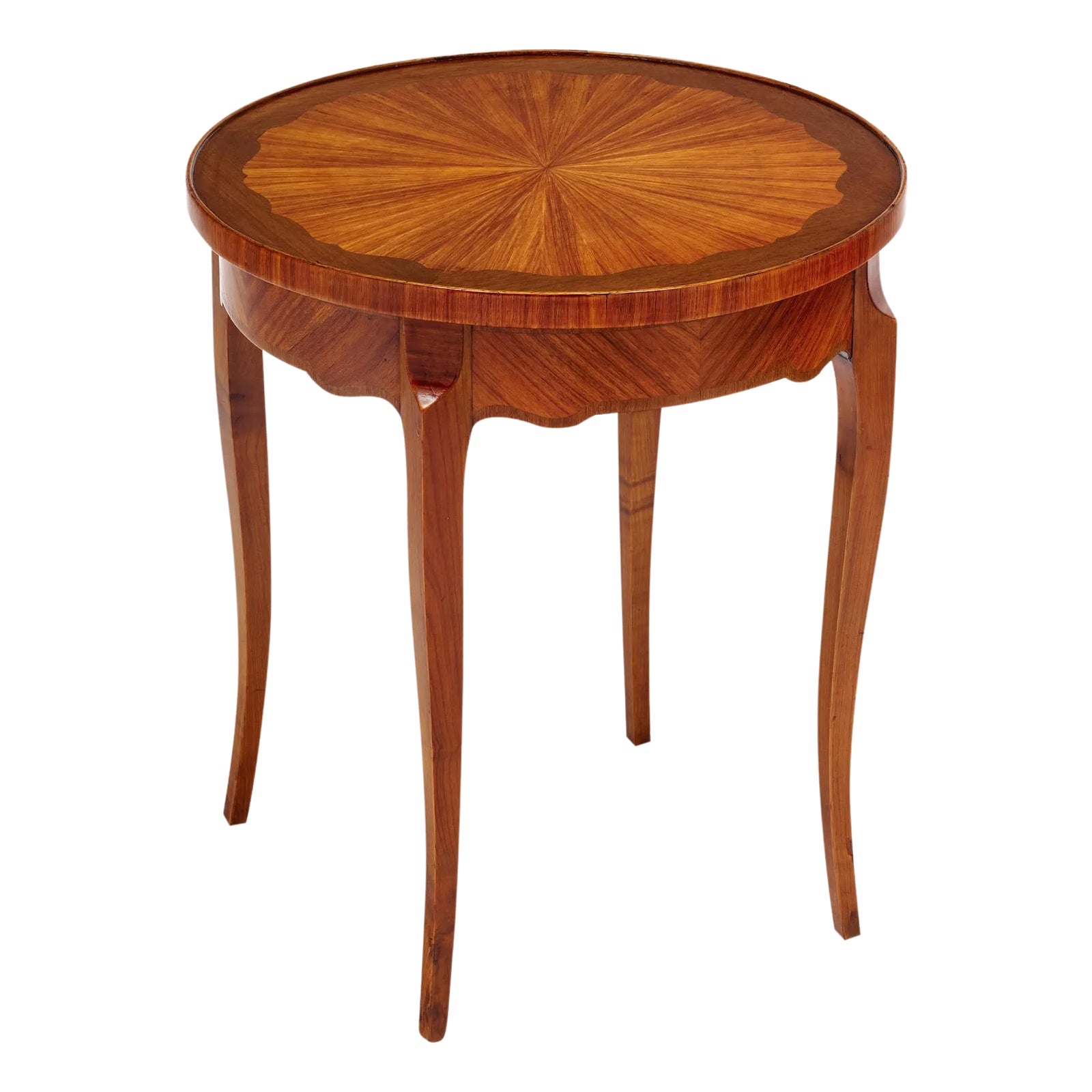French Transition Period Side Table | Chairish
