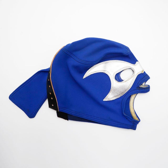 Original Vintage Set of 7 Mexican Children Wrestling Masks For Sale - Image 15 of 18