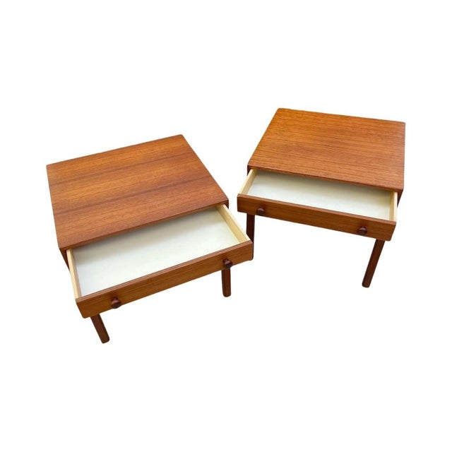 Tingströms Engström & Myrstrand Side Tables, Tingströms, Sweden, 1960s For Sale - Image 4 of 8