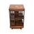An outstanding antique Edwardian inlaid revolving bookcase. This was made in England, it dates from around the 1900-1910...