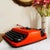 Vintage Portable Underwood 35 Typewriter For Sale - Image 3 of 11
