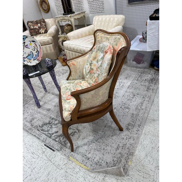 Antique French Louis XV Armchair For Sale - Image 4 of 8