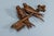 Antique Black Forest Carved Wood Wall Key Holder with Swallow Birds, ca. 1910s For Sale - Image 9 of 18
