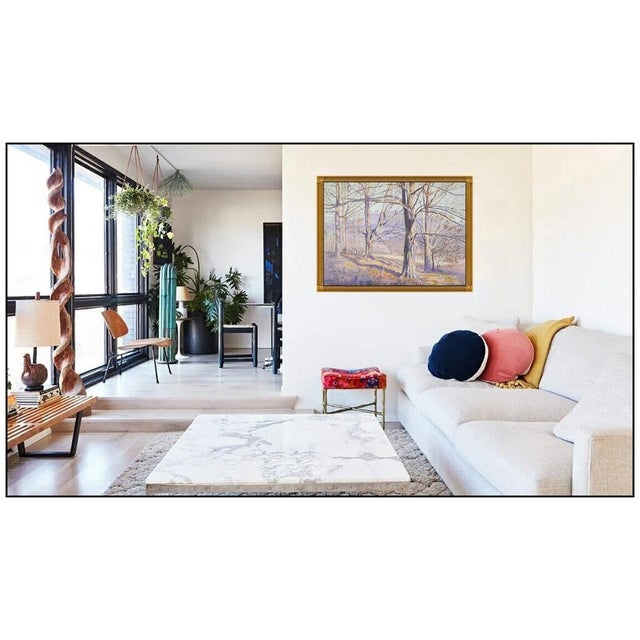 Message us to inquire about custom framing options! (Included for free with every purchase) The artwork here, "Morning in...