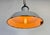 Industrial Grey Enamel Factory Pendant Lamp, 1960s For Sale - Image 10 of 17