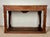 1940s Spanish Carved Console Table with Two Drawers For Sale - Image 11 of 11