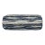 Scalamandre 21" x 7" Horizons Bolster Pillow in Indigo For Sale