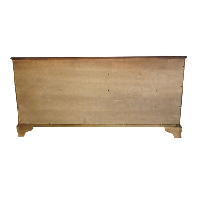 Century Furniture Solid Mahogany Traditional Style 73" Triple Door Dresser For Sale - Image 13 of 14