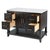 2020s Reece 48 in. W Wood & Quartz Single Sink Bathroom Vanity, Dark Roast Coffee Wire Brushed For Sale - Image 5 of 11