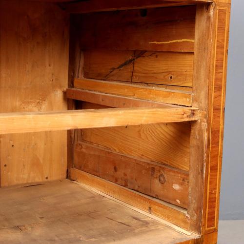 Wood Neoclassical Walnut Chest of Drawers For Sale - Image 7 of 14