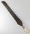 19th Century English Victorian Steel Bread Knife With Mother of Pearl Handle For Sale - Image 4 of 12