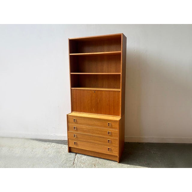 1960s Mid-Century Danish Teak Modular Desk from Sejling Skabe, 1960s For Sale - Image 5 of 10