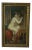Framed French Oil Painting on Canvas Woman in Dressing Mirror For Sale