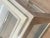 This pair of very nice rectangular side tables are made of chrome with glass shelves. The top glass frame is enframed into...
