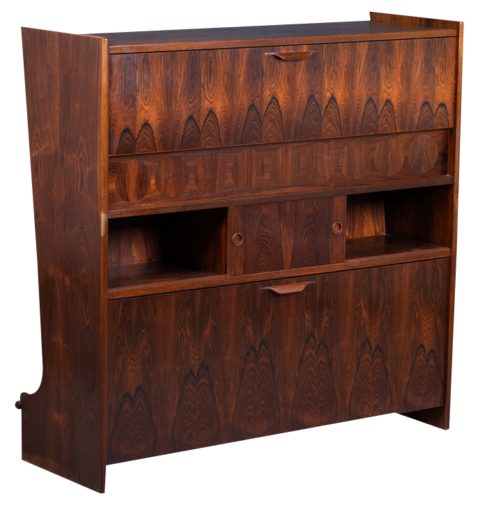 SK 661 Bar Cabinet in Rosewood by Johannes Andersen for Skaaning