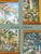 Textile Vintage K Hillman Oil Paintings Pair-Tropical Garden-Floral-Framed Wall Art For Sale - Image 7 of 11