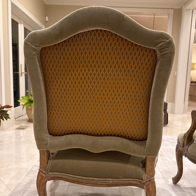 1990s Kreiss Monarch Lounge Chairs For Sale - Image 11 of 12
