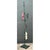 Crafted from iron, this vintage industrial sculpture is a striking example of mid-20th-century welded art featuring a...
