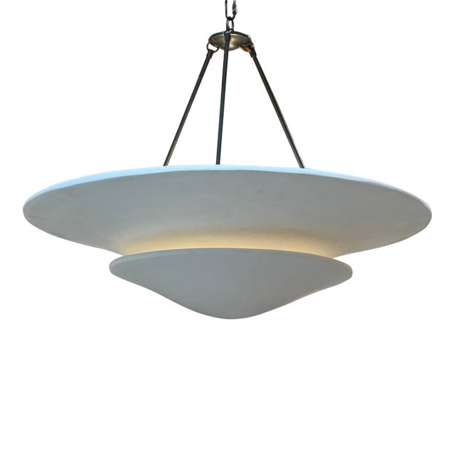 Aerin for Visual Comfort Mollino Chandelier For Sale