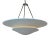 Aerin for Visual Comfort Mollino Chandelier For Sale
