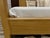 Wood Case & Canvas "Angelo" King Sized Canopy Bed in Natural Oak With Brass Accents For Sale - Image 7 of 13