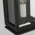 Stone Chapman & Myers by Visual Comfort Studio Cupertino 1-Light Outdoor Medium Lantern Sconce in Textured Black For Sale - Image 7 of 9