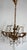 Palwa Brass Lead Crystal Six Liight Chandelier 6 Lights from Palwa, 1960s For Sale - Image 6 of 15