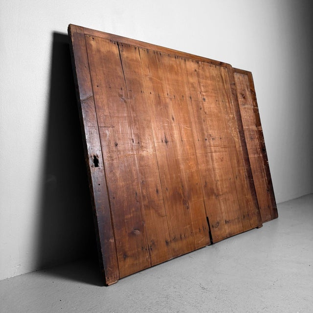 Japanese Wooden Wall Panels, 1890, Set of 2 For Sale - Image 13 of 18