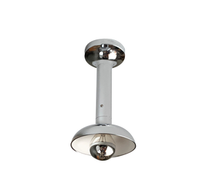 Mid-Century German Space Age Chrome Ceiling Lamp from Cosack, 1960s
