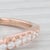 Neil Lane 0.47ctw Diamond Wedding Band Ring Guard Size 5.5 Stackable For Sale In Greensboro - Image 6 of 8