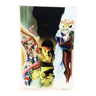 Signed Limited Edition Print of Alex Ross's "Elementals Ghost of a Chance" 80/300 For Sale