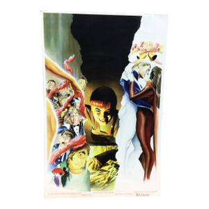 Signed Limited Edition Print of Alex Ross's "Elementals Ghost of a Chance" 80/300