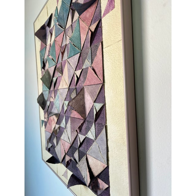 70's Postmodern Mixed Media Collage Wall Art by British Artist Carol Owen For Sale In Miami - Image 6 of 13