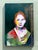 Dark Green Vintage Abstract Figurative Oil Painting For Sale - Image 8 of 12