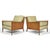 Mid-Century Modern Pair of Lounge Chairs in the Manner of T.H. Robsjohn-Gibbings For Sale - Image 3 of 9