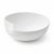 Contemporary Tiffany & Co. Elsa Peretti Thumbprint Bowl Large White Bone China Made in Usa For Sale - Image 3 of 8