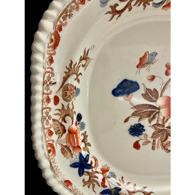 Ceramic Antique Copeland Platter For Sale - Image 7 of 10