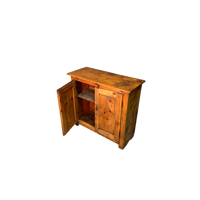 Rustic Antique Fir Sideboard, 1890s For Sale - Image 3 of 4