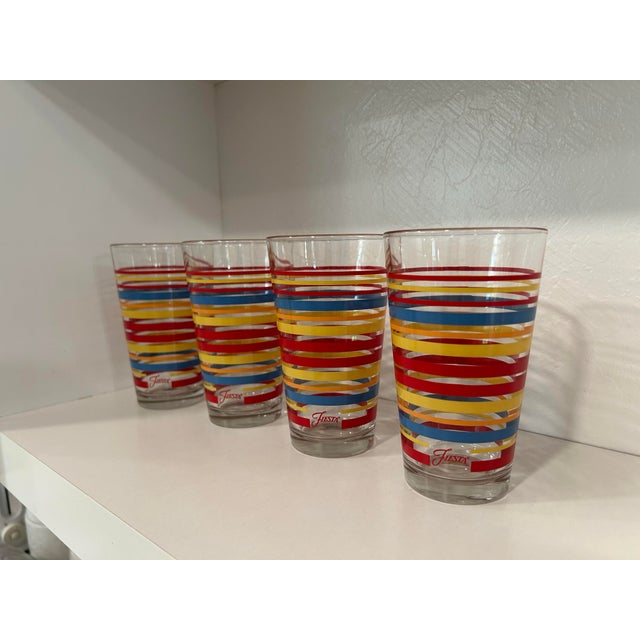 These are bright, colorful, fun and made for Fiestas! Fiesta means party in Spanish and Fiesta Ware, be it dishes, glasses...