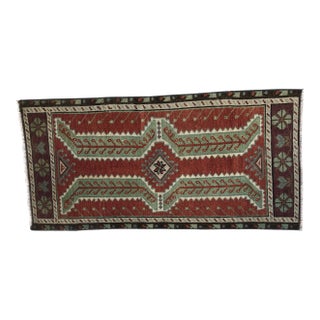 Vintage Turkish Area Rug For Sale