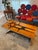 1960s A Vintage Ceramic Tile Coffee Table Designed Attributed to Adri Belgique, Circa 1960s. For Sale - Image 5 of 12